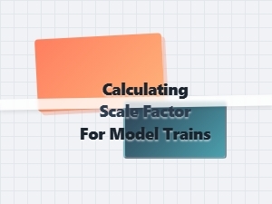 Calculating the Scale Factor for Model Train Layouts