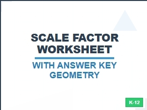 Understanding Scale Factor in Geometry Worksheets